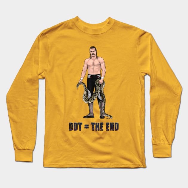 DDT = THE END Long Sleeve T-Shirt by PreservedDragons